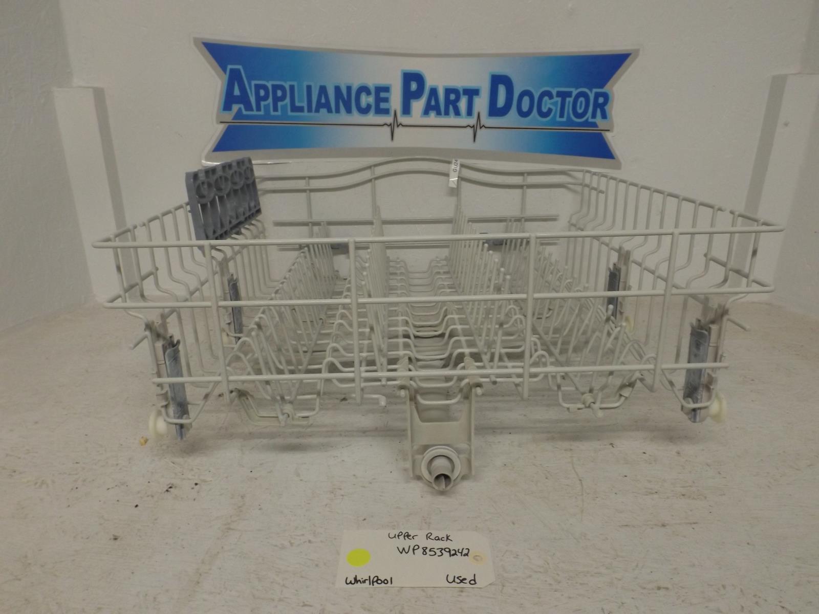 Whirlpool Dishwasher WP8539242 Upper Dish Rack Used Whirlpool Dishwasher WP8539242 Upper Dish Rack Used
